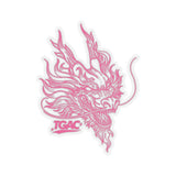 Pink Dragon Stickers