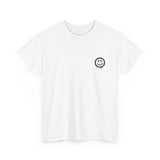 Spray Paint Smiley Cotton Tee