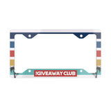 Sunset Metal License Plate Frame