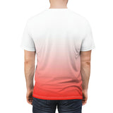 Red Color Fade Tee