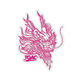 Pink Dragon Stickers